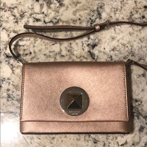 Kate spade Rose gold Sally Newbury Ln crossbody